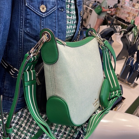Kate Spade KA794 Kate Spade Rosie Crossbody 
Color: Green Bean - Picture 3 of 16